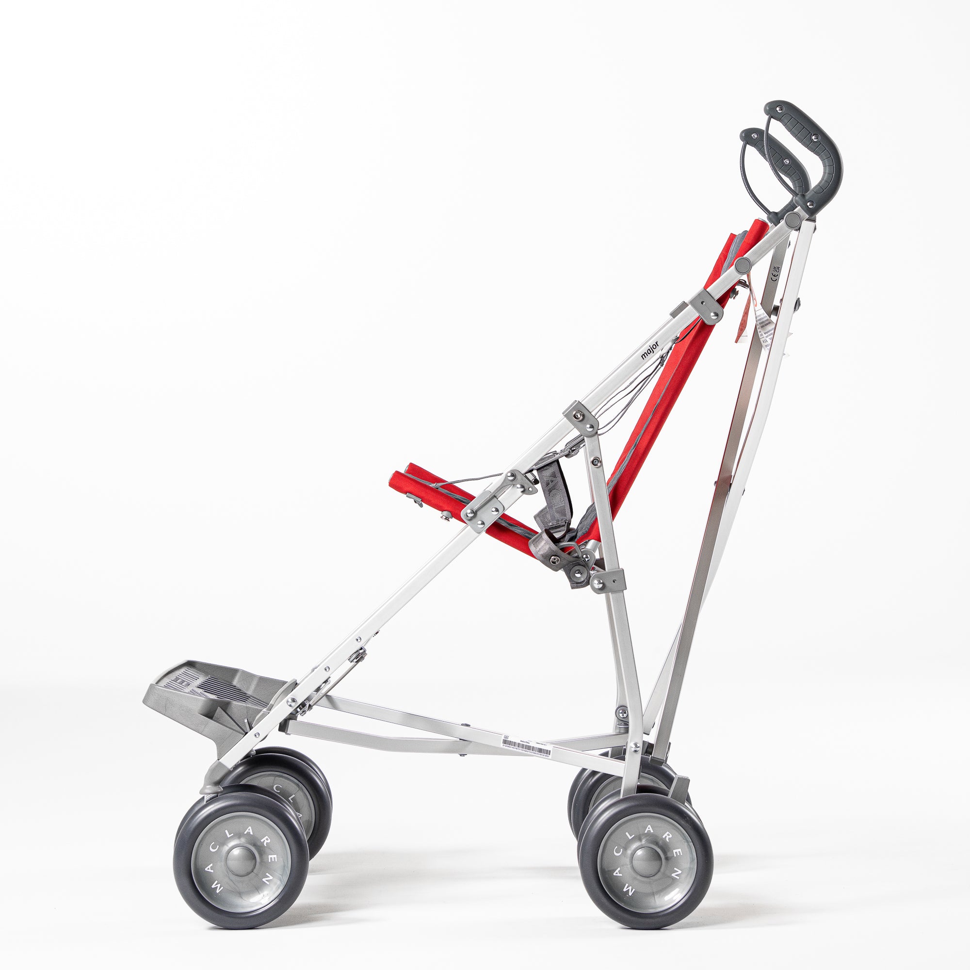 Maclaren Major Elite Schieberollstuhl – Kardinalrot