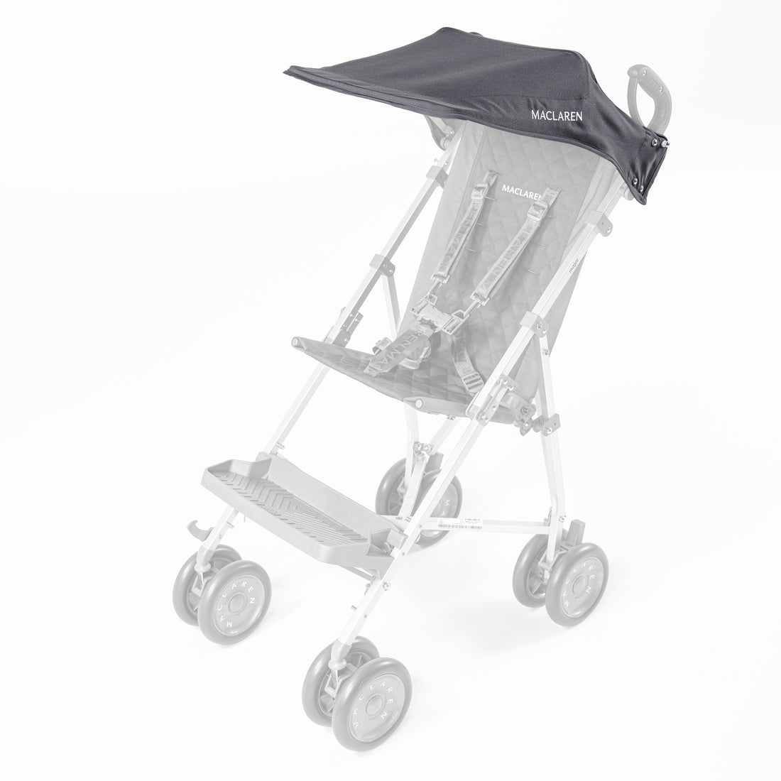 Maclaren Major Elite Hood – Charcoal