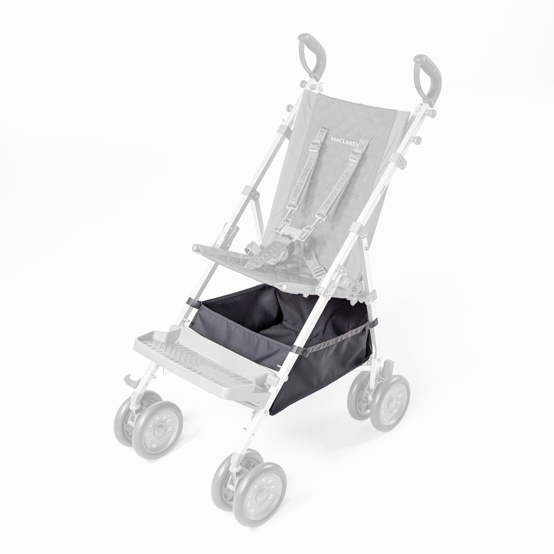 Maclaren Major Elite Shopping Basket – Charcoal