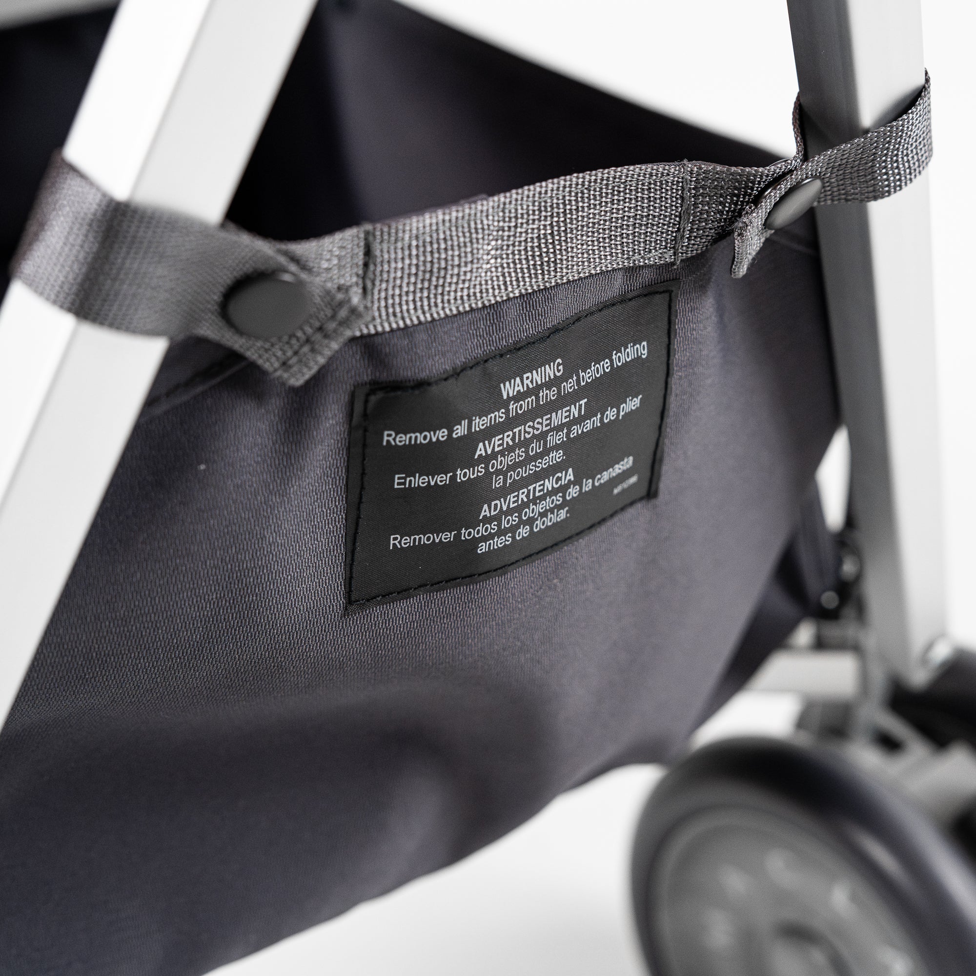 Maclaren Major Elite Einkaufskorb – Charcoal