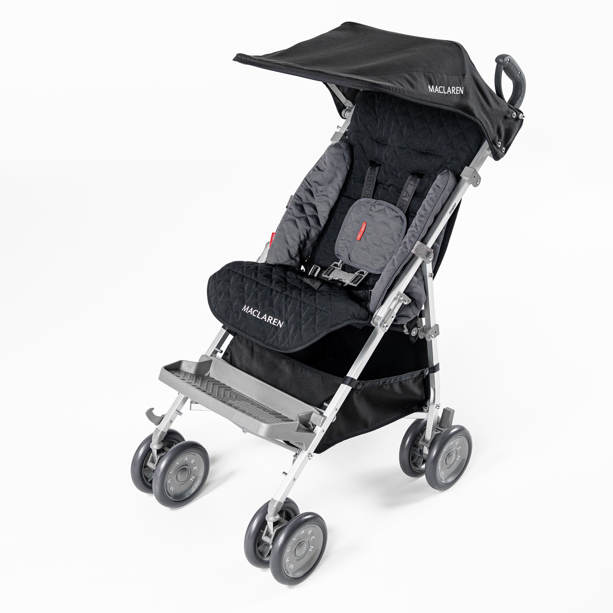Maclaren Major Elite Buggy & Zubehör-Set - Schwarz
