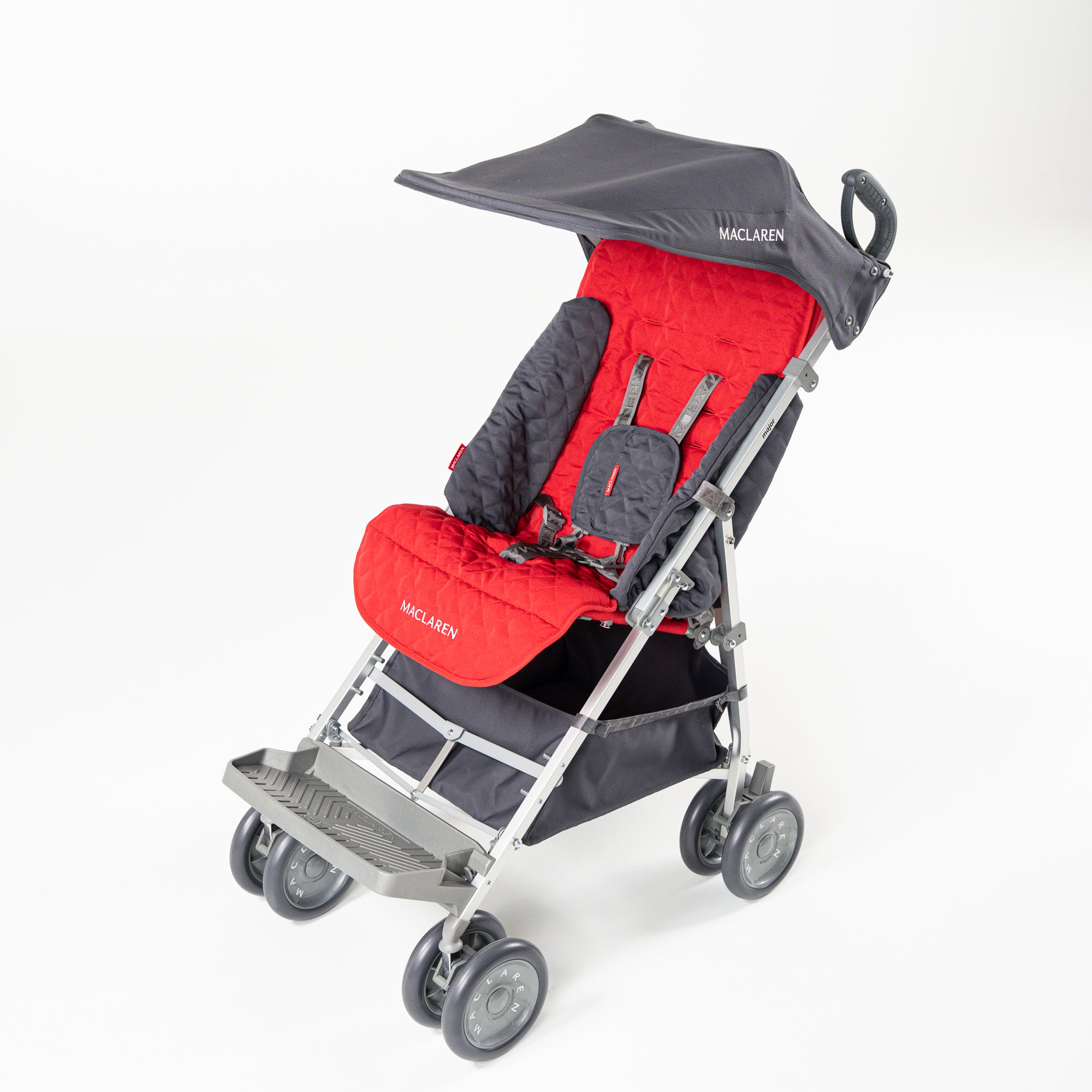 Maclaren Major Elite Buggy & Zubehör-Set – Cardinal Red