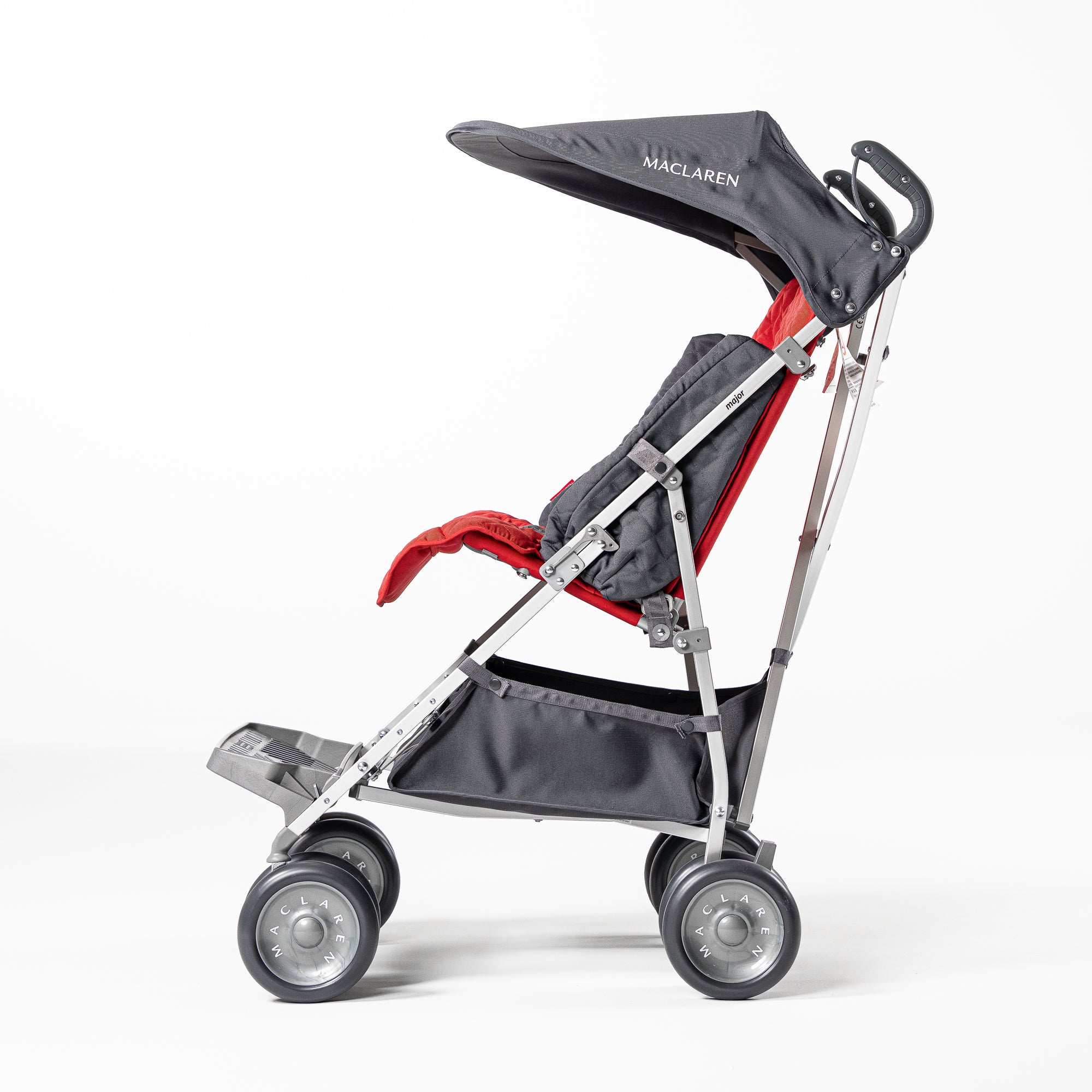 Maclaren Major Elite Buggy & Zubehör-Set – Cardinal Red