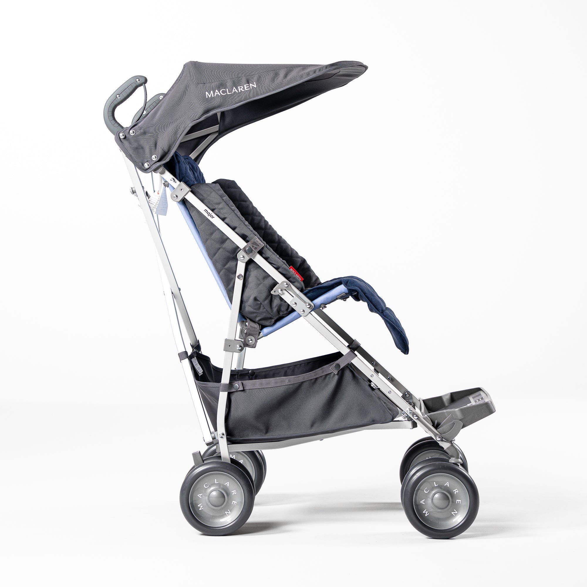 Maclaren Major Elite Buggy & Zubehör-Set – Soft Blue/Navy