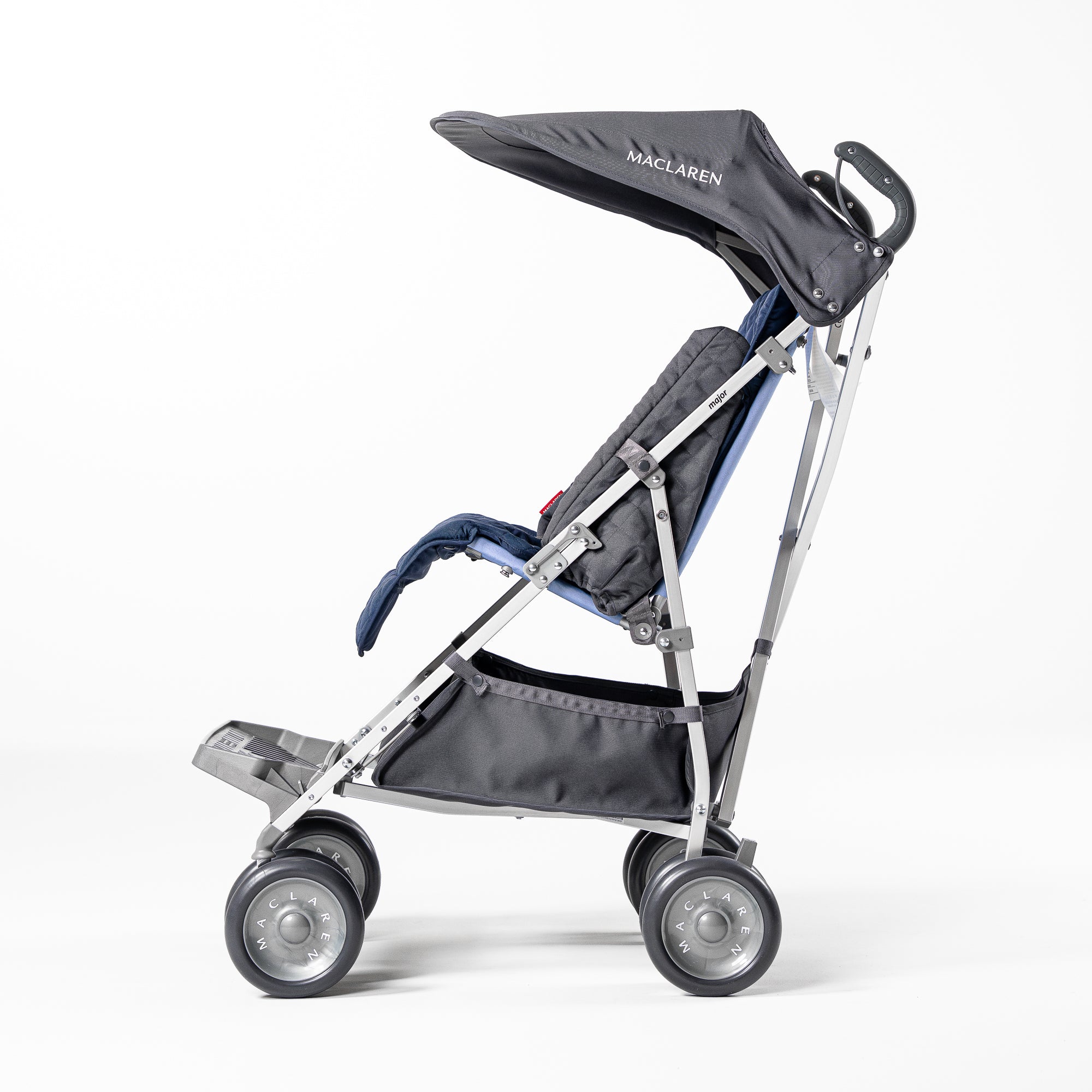Maclaren Major Elite Buggy & Zubehör-Set – Soft Blue/Navy