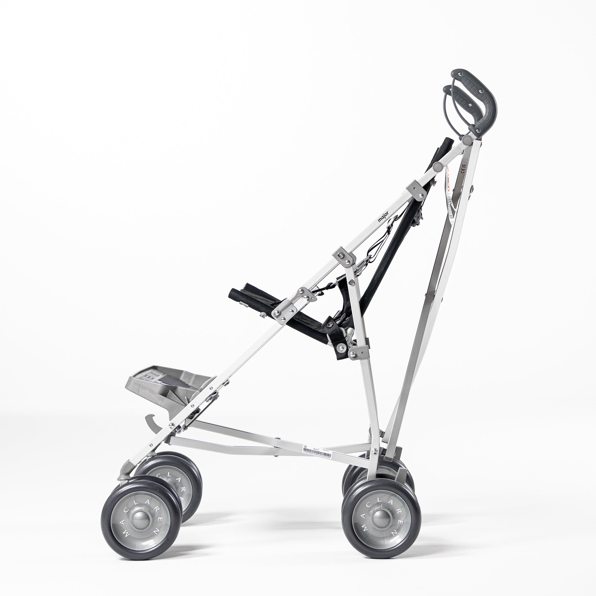 Maclaren Major Elite Schieberollstuhl – Schwarz